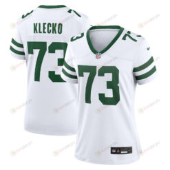 Joe Klecko 73 New York Jets Women's Player Game Jersey - White