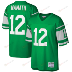 Joe Namath 12 New York Jets Mitchell & Ness Retired Player Legacy Jersey - Green