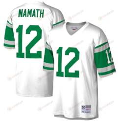 Joe Namath 12 New York Jets Mitchell & Ness Retired Player Legacy Jersey - White