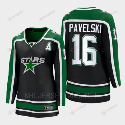 Joe Pavelski 16 Dallas Stars 2022 Special Edition 2.0 Women Breakaway Player Retro Jersey Black