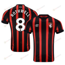 Joe Rothwell 8 AFC Bournemouth 2023-24 Premier League Home Men Jersey - Red