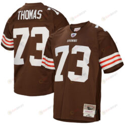 Joe Thomas 73 Cleveland Browns Mitchell & Ness 2007 Player Men Jersey - Brown