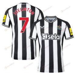 Joelinton 7 Newcastle United 2023-24 Premier League Home Men Jersey - White