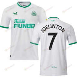 Joelinton 7 Newcastle United FC Men 2022/23 Third Jersey - White