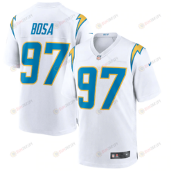 Joey Bosa 97 Los Angeles Chargers Game Jersey - White