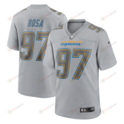 Joey Bosa 97 Los Angeles Chargers Men Atmosphere Fashion Game Jersey - Gray