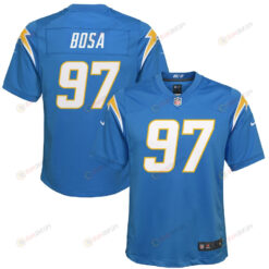 Joey Bosa 97 Los Angeles Chargers Youth Jersey - Powder Blue
