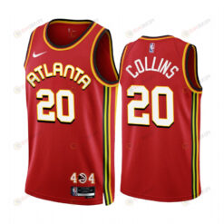 John Collins 20 2022-23 Atlanta Hawks Red Icon Edition Jersey