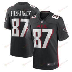 John FitzPatrick Atlanta Falcons Game Player Jersey - Black