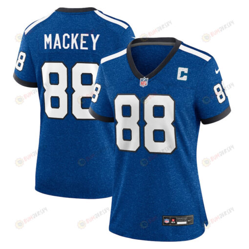 John Mackey 88 Indianapolis Colts Indiana Nights Alternate Game Women Jersey - Royal