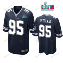 John Ridgeway 95 Dallas Cowboys Super Bowl LVII Super Bowl LVII Navy Men's Jersey