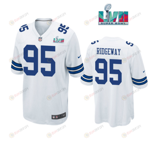 John Ridgeway 95 Dallas Cowboys Super Bowl LVII Super Bowl LVII White Men's Jersey