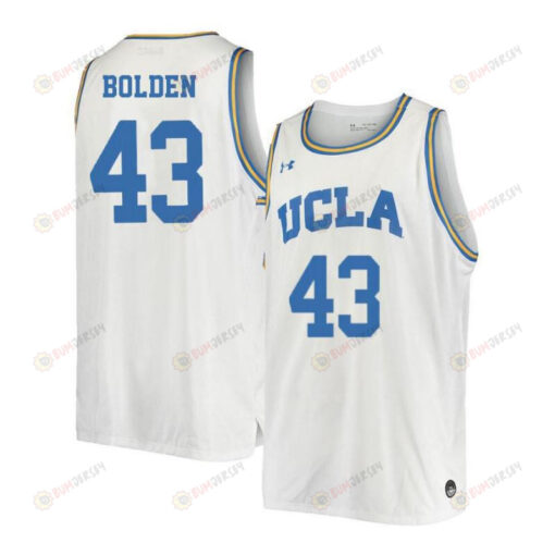 Jonah Bolden 43 UCLA Bruins Retro Elite Basketball Men Jersey - White