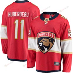 Jonathan Huberdeau Florida Panthers Home Premier Breakaway Player Jersey - Red Jersey
