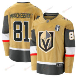 Jonathan Marchessault 81 Vegas Golden Knights 2023 Stanley Cup Final Home Breakaway Player Jersey - Gold