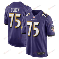 Jonathan Ogden 75 Baltimore Ravens Retired Player Game Jersey - Purple