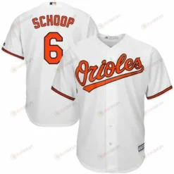 Jonathan Schoop Baltimore Orioles Cool Base Home Player Jersey - White