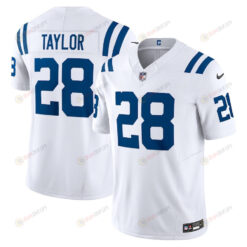 Jonathan Taylor 28 Indianapolis Colts Vapor F.U.S.E. Limited Jersey - White