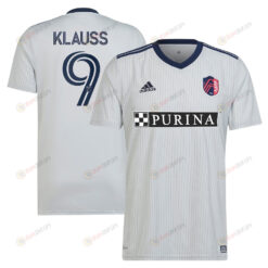 Jo?o Klauss 9 St. Louis City SC 2023 The Spirit Kit Men Jersey - Gray