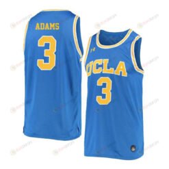 Jordan Adams 3 UCLA Bruins Retro Elite Basketball Men Jersey - Blue