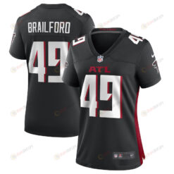Jordan Brailford Atlanta Falcons Women's Game Player Jersey - Black