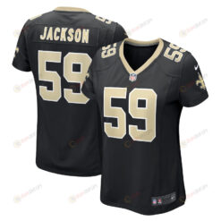 Jordan Jackson New Orleans Saints Women's Game Player Jersey - Black