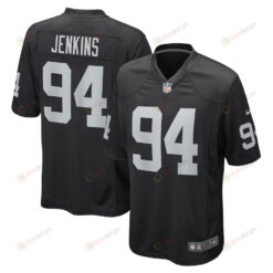 Jordan Jenkins Las Vegas Raiders Game Player Jersey - Black