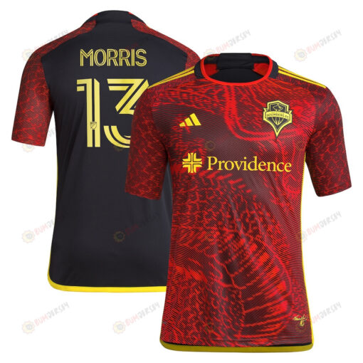 Jordan Morris 13 Seattle Sounders FC 2023 The Bruce Lee Kit Men Jersey - Red