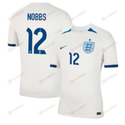 Jordan Nobbs 12 England 1 Star Women's National Team 2023-24 World Cup Home Men Jersey