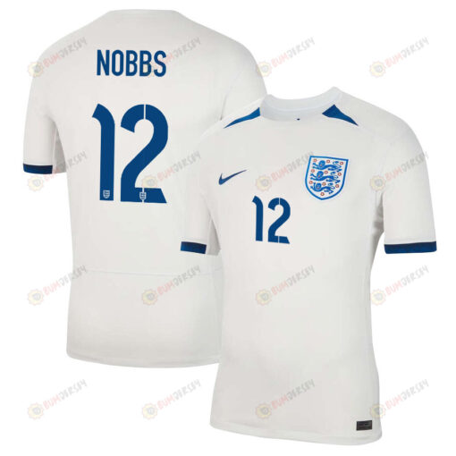 Jordan Nobbs 12 England Women's National Team 2023-24 World Cup Home Men Jersey