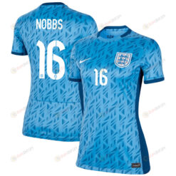 Jordan Nobbs 16 England Women's National Team 2023-24 World Cup Away Women Jersey