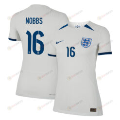 Jordan Nobbs 16 England Women's National Team 2023-24 World Cup Home Women Jersey