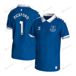 Jordan Pickford Everton 2023-24 Home Jersey - YOUTH Blue