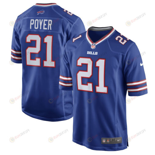 Jordan Poyer 21 Buffalo Bills Team Game Jersey - Royal