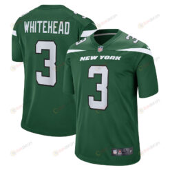 Jordan Whitehead New York Jets Game Player Jersey - Gotham Green