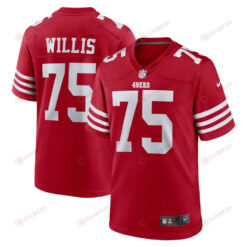 Jordan Willis San Francisco 49ers Team Game Player Jersey - Scarlet