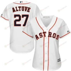 Jose Altuve Houston Astros Women's Cool Base Player Jersey - White