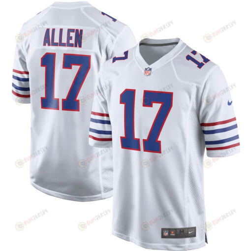 Josh Allen Buffalo Bills Youth Jersey - White