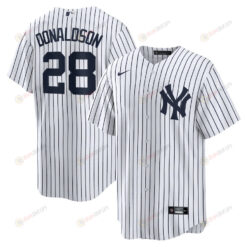 Josh Donaldson 28 New York Yankees Home Men Jersey - White