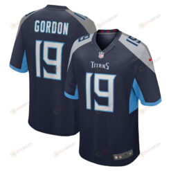 Josh Gordon Tennessee Titans Game Player Jersey - Navy
