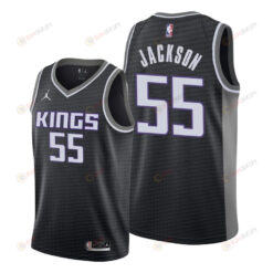 Josh Jackson 55 Sacramento Kings 2022 Statement Edition Black Jersey 2022 Trade Jersey