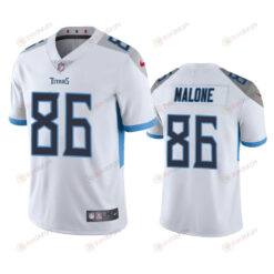 Josh Malone 86 Tennessee Titans White Vapor Limited Jersey