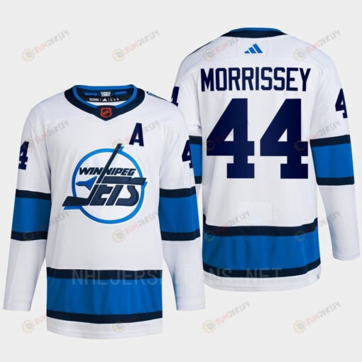 Josh Morrissey 44 Reverse Retro 2.0 2022 Winnipeg Jets White Jersey Primegreen