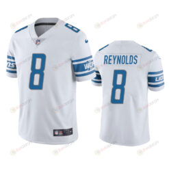 Josh Reynolds 8 Detroit Lions White Vapor Limited Jersey