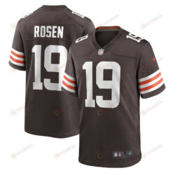 Josh Rosen Cleveland Browns Game Player Jersey - Brown