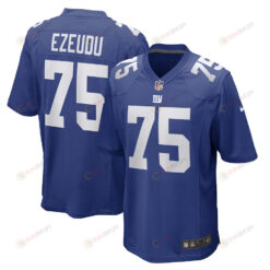 Joshua Ezeudu New York Giants Game Player Jersey - Royal