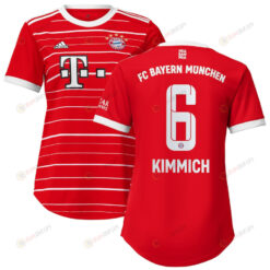 Joshua Kimmich 6 Bayern Munich Women 2022/23 Home Jersey - Red