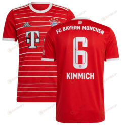 Joshua Kimmich 6 Bayern Munich Youth 2022/23 Home Player Jersey - Red