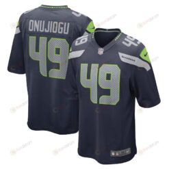 Joshua Onujiogu Seattle Seahawks Game Player Jersey - College Navy