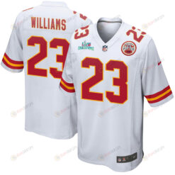 Joshua Williams 23 Kansas City Chiefs Super Bowl LVII Champions Men's Jersey - White